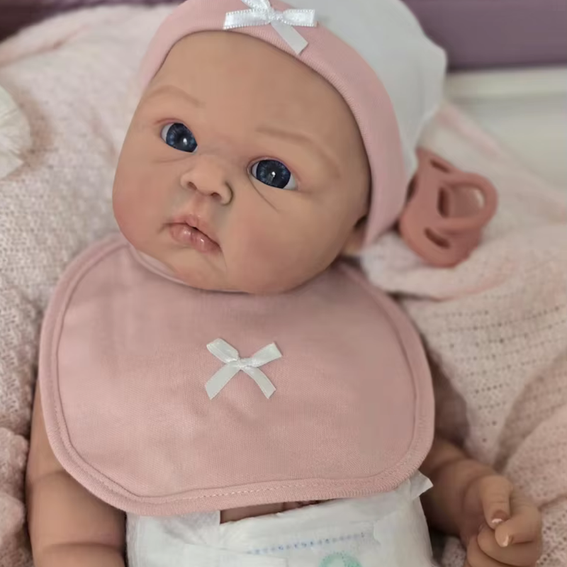 Boneca Reborn Realista Martina Silicone Sólido