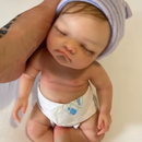 Boneca Reborn Realista Anny Silicone Sólido