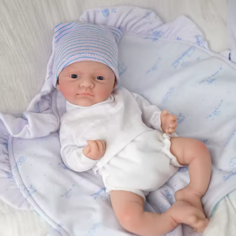Boneco Reborn Realista Romeu Silicone Sólido
