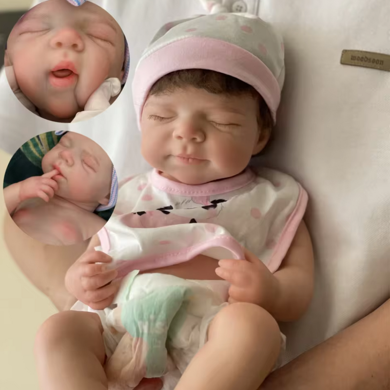 Boneca Reborn Realista Larissa Silicone Sólido